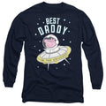 Front - Peppa Pig Unisex Adult Best Daddy Long-Sleeved T-Shirt