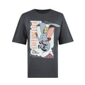 Front - Dumbo Womens/Ladies The Flying Elephant Oversized T-Shirt