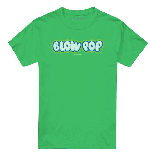 Front - Tootsie Roll Unisex Adult Blow Pop Logo T-Shirt