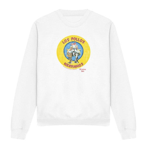 Front - Breaking Bad Unisex Adult Los Pollos Hermanos Sweatshirt