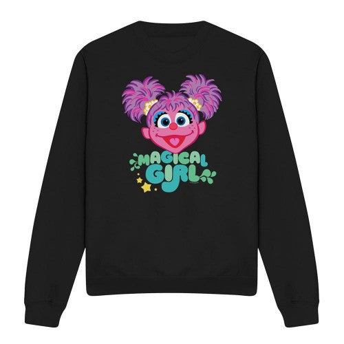 Front - Sesame Street Unisex Adult Magical Girl Abby Cadabby Sweatshirt