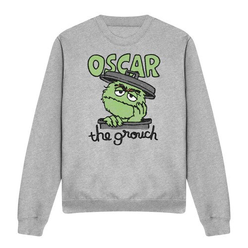 Front - Sesame Street Unisex Adult Canned Sweatshirt