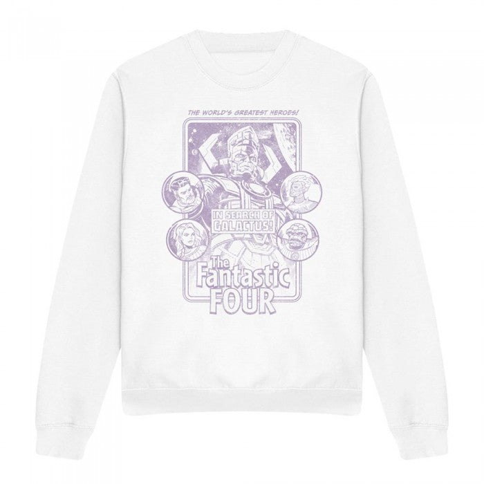 Front - Fantastic Four Unisex Adult In Search Of Galactus Sweatshirt