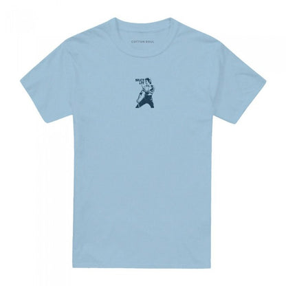 Front - Bruce Lee Unisex Adult Fighter T-Shirt