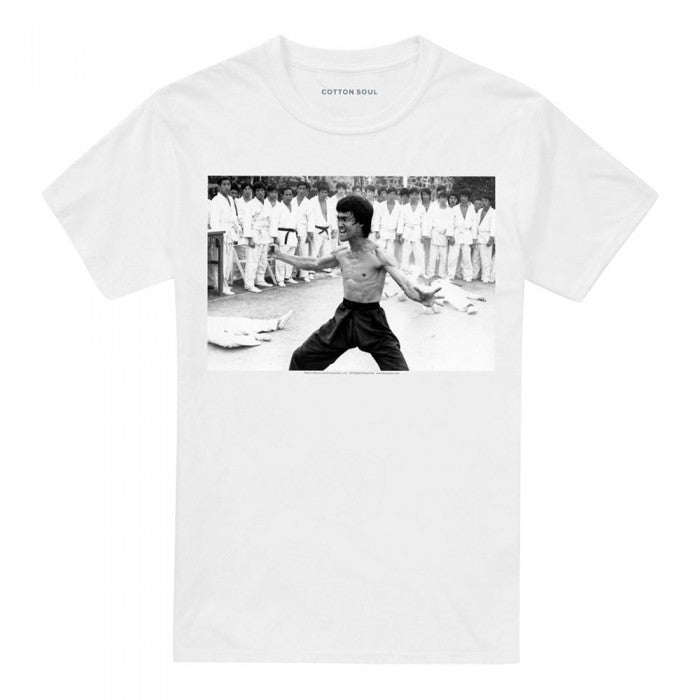 Front - Bruce Lee Unisex Adult Triumphant T-Shirt