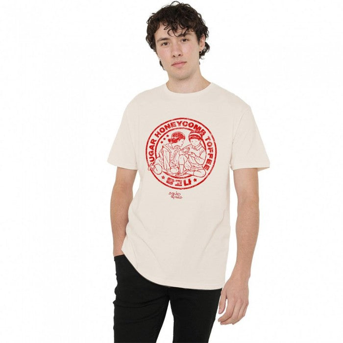 Front - Squid Game Unisex Adult Season Three Dalgona Honeycomb Toffee T-Shirt