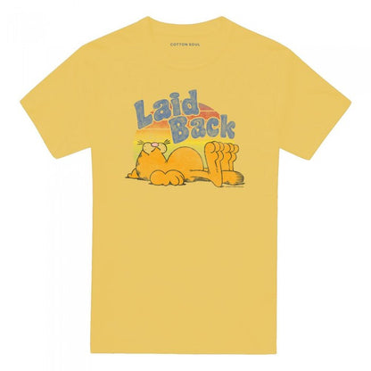 Front - Garfield Unisex Adult Rad T-Shirt