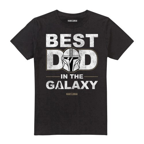 Front - Star Wars Mens Best Dad In The Galaxy T-Shirt
