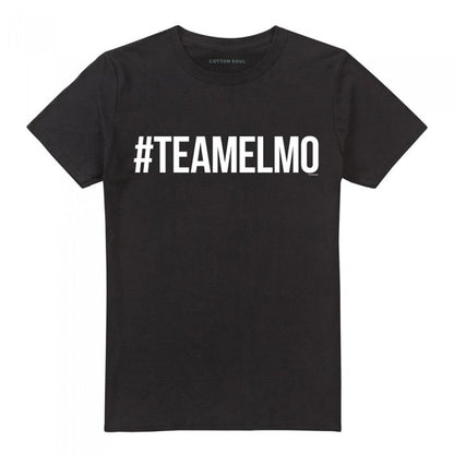 Front - Sesame Street Unisex Adult Team Elmo T-Shirt