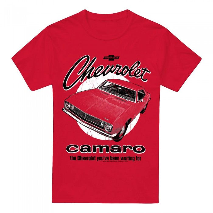 Front - Chevrolet Unisex Adult Camaro Retro T-Shirt