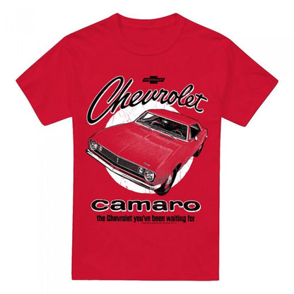 Front - Chevrolet Unisex Adult Camaro Retro T-Shirt