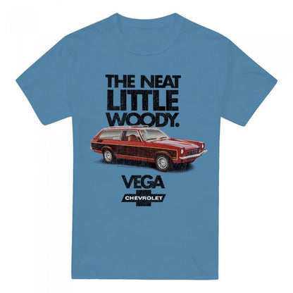 Front - Chevrolet Unisex Adult Vega The Neat Little Woody T-Shirt