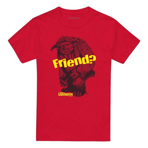 Front - Labyrinth Unisex Adult Friend Ludo T-Shirt