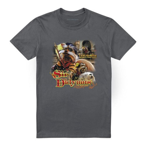 Front - Labyrinth Unisex Adult Sir Didymus T-Shirt