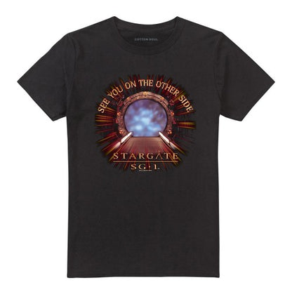 Front - Stargate SG-1 Unisex Adult Other Side T-Shirt
