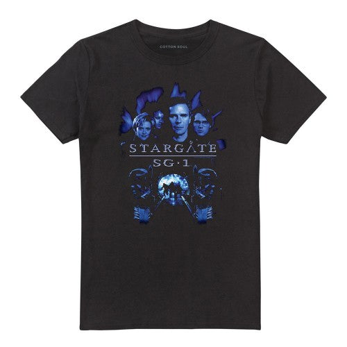 Front - Stargate SG-1 Unisex Adult Command T-Shirt