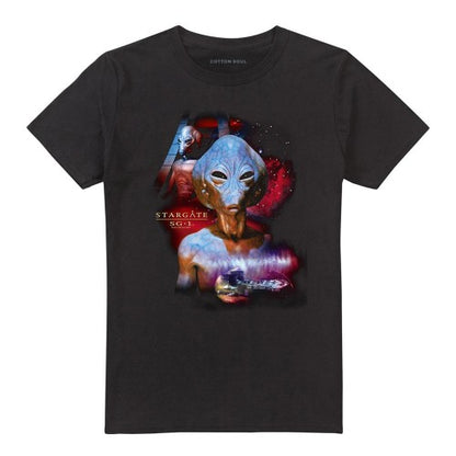 Front - Stargate SG-1 Unisex Adult The Asgard T-Shirt