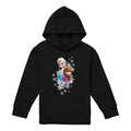 Front - Frozen Childrens/Kids Anna And Elsa Snowflake Portrait Hoodie