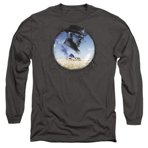 Front - Breaking Bad Unisex Adult Crystal Long-Sleeved T-Shirt
