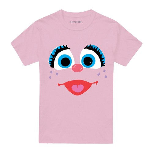 Front - Sesame Street Unisex Adult Abby Cadabby Sketch T-Shirt