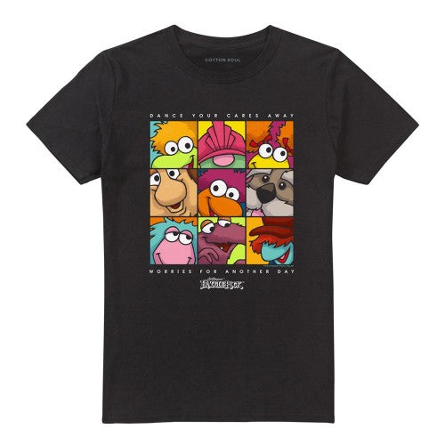 Front - Fraggle Rock Unisex Adult Square T-Shirt