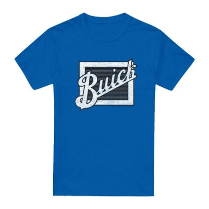 Front - Buick Unisex Adult Distressed Emblem T-Shirt