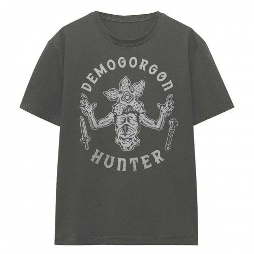 Front - Stranger Things Womens/Ladies Demogorgon Hunter T-Shirt