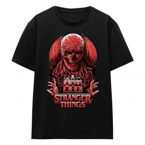 Front - Stranger Things Womens/Ladies Vecna Horror T-Shirt