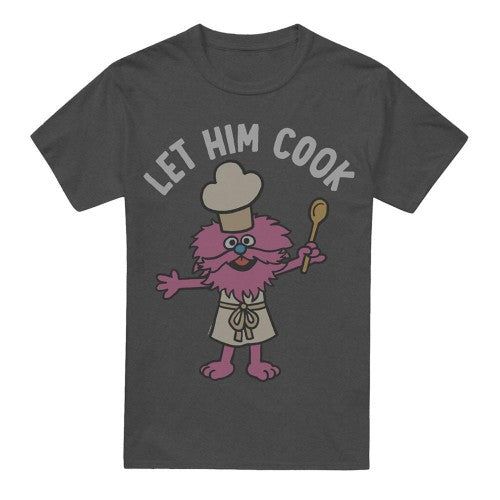 Front - Sesame Street Unisex Adult Let Him Cook T-Shirt