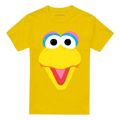 Front - Sesame Street Unisex Adult Big Bird Sketch T-Shirt