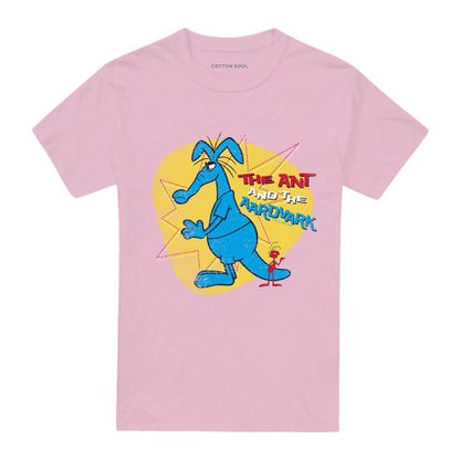 Front - Pink Panther Unisex Adult The Ant & the Aardvark T-Shirt