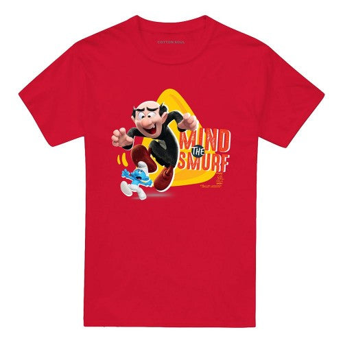 Front - The Smurfs Unisex Adult Mind The Smurf Gargamel T-Shirt