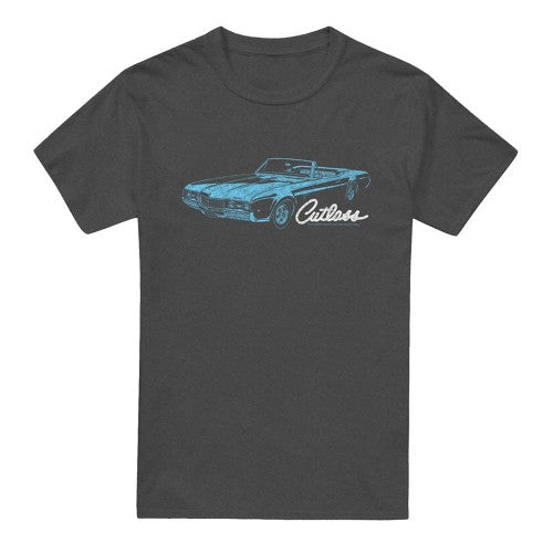 Front - Oldsmobile Unisex Adult 68 Cutlass Heather T-Shirt