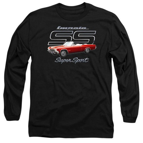 Front - Chevrolet Unisex Adult Impala SS Long-Sleeved T-Shirt