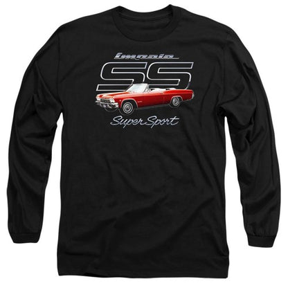 Front - Chevrolet Unisex Adult Impala SS Long-Sleeved T-Shirt