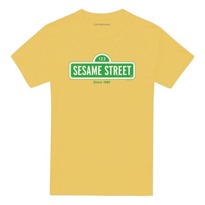 Front - Sesame Street Unisex Adult Since 1969 T-Shirt