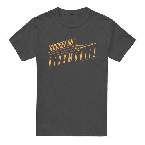 Front - Oldsmobile Unisex Adult Retro 88 Heather T-Shirt