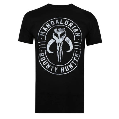 Front - Star Wars: The Mandalorian Mens Emblem T-Shirt