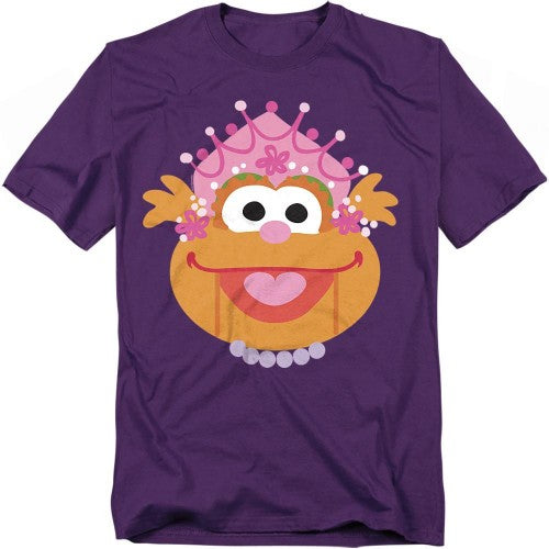 Front - Sesame Street Unisex Adult Zoey Nutcracker Christmas T-Shirt
