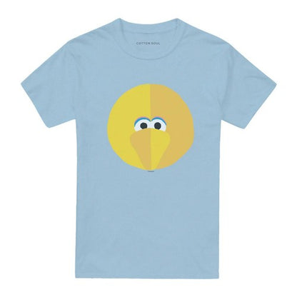 Front - Sesame Street Unisex Adult Big Bird Beak T-Shirt