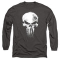 Front - Daredevil Unisex Adult Born Again Punisher Skull Long-Sleeved T-Shirt