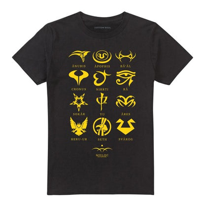 Front - Stargate SG-1 Unisex Adult Goa´uld Characters T-Shirt