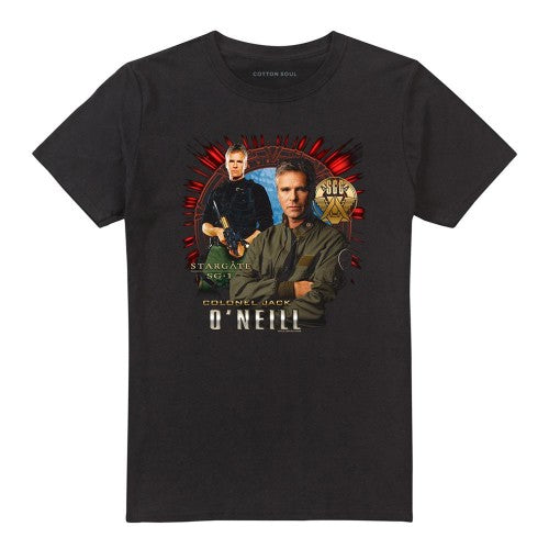 Front - Stargate SG-1 Unisex Adult Jack O´Neill T-Shirt