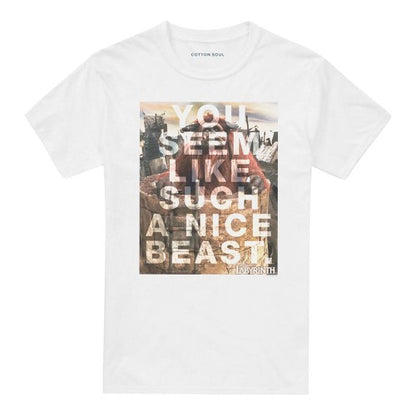 Front - Labyrinth Unisex Adult Nice Beast T-Shirt