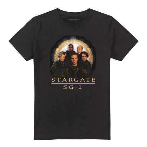 Front - Stargate SG-1 Unisex Adult Team T-Shirt