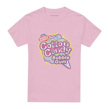 Front - Dubble Bubble Unisex Adult Candy Floss T-Shirt