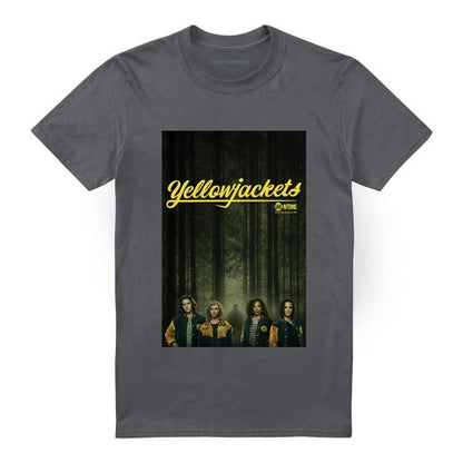 Front - Yellowjackets Unisex Adult Character Poster T-Shirt