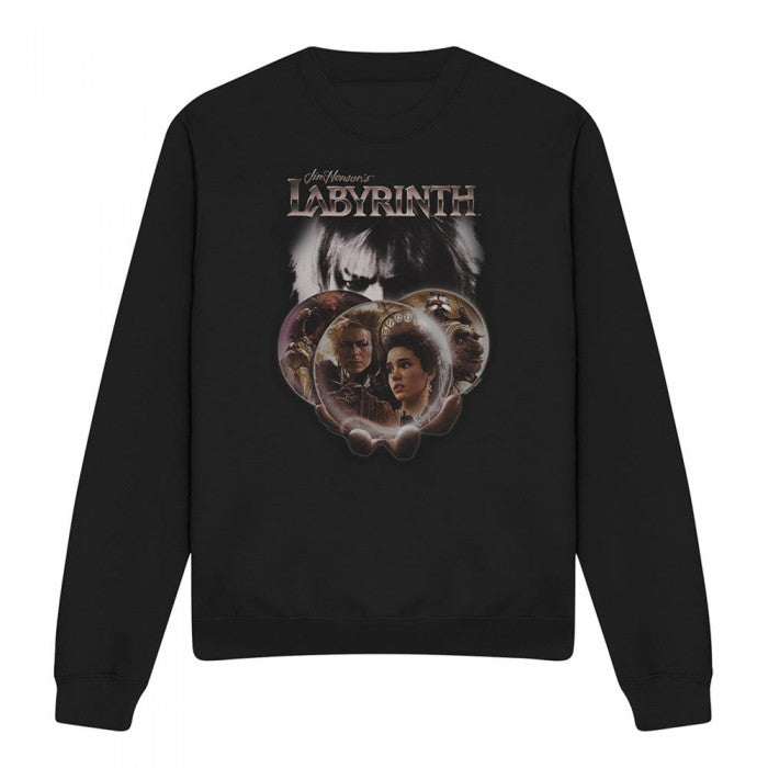 Front - Labyrinth Unisex Adult Globe Sweatshirt