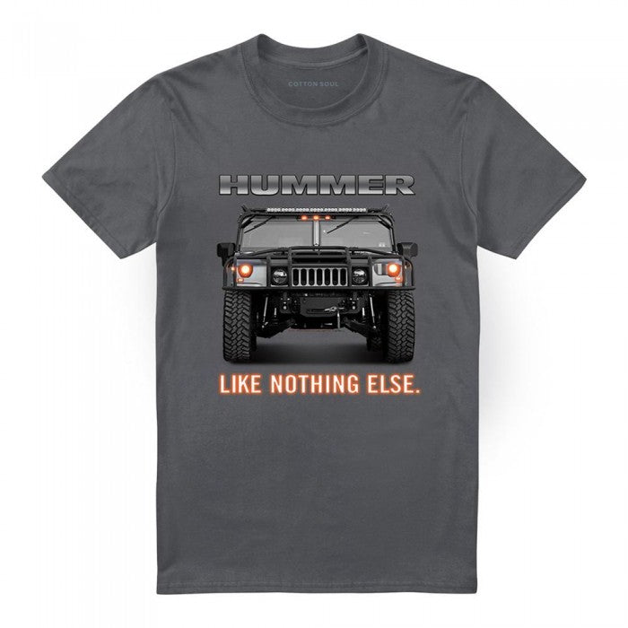 Front - Hummer Unisex Adult Like Nothing Else T-Shirt