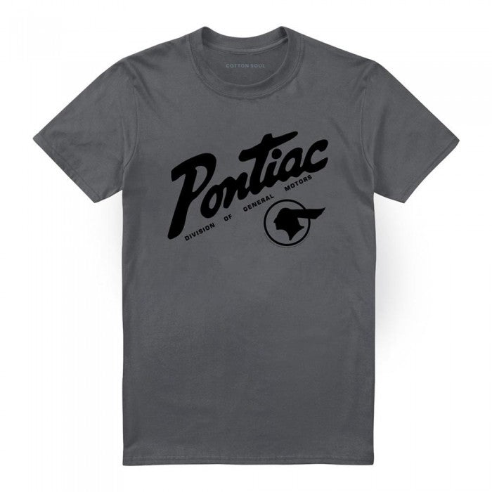 Front - Pontiac Unisex Adult Division Logo T-Shirt
